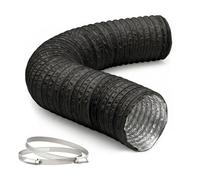 Relaxdays Exhaust hose, black, 5m