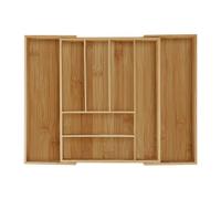 Relaxdays Extendable Cutlery Tray 8 Compartments