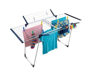 Relaxdays Extendable foldable clothes horse