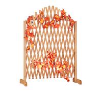 Relaxdays Extendible Wooden Trellis