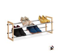 Relaxdays Extending Shoe Rack