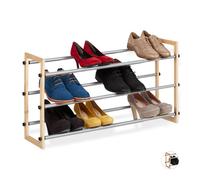 Relaxdays Extending Shoe Rack