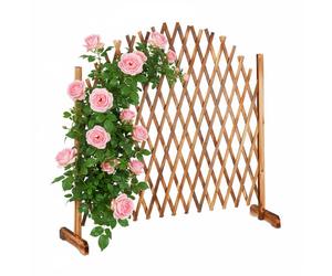 Relaxdays Extending Wooden Lattice