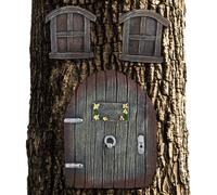 Relaxdays Fairy Door Plaque