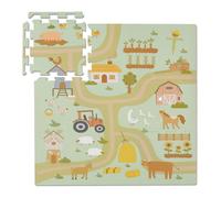 Relaxdays Farmyard Puzzle Play Mat