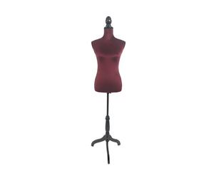 Relaxdays Female dressform 36/38 velvet