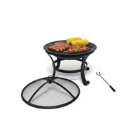 Relaxdays Fire bowl & grill rack