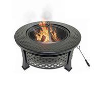 Relaxdays Fire bowl with grill