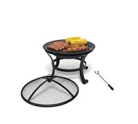 Relaxdays Fire bowl & grill rack