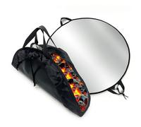 Relaxdays Fireproof mat for BBQs & fire pits