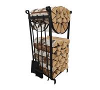 Relaxdays Firewood storage with tools