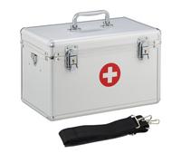 Relaxdays First Aid Case Aluminium