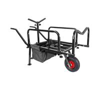 Relaxdays Fishing trolley Transport cart with bag