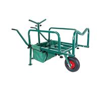 Relaxdays Fishing trolley Transport cart with bag