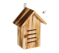 Relaxdays Flamed Wood Ladybird House