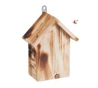 Relaxdays Flamed Wooden Ladybird House