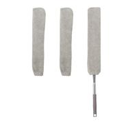 Relaxdays Flat Microfiber Duster with Rod