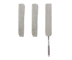 Relaxdays Flat Microfiber Duster with Rod