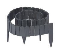 Relaxdays Flexible wooden bed edging