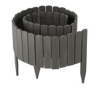 Relaxdays Flexible wooden garden edging