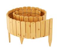 Relaxdays Flexible wooden garden edging