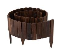 Relaxdays Flexible wooden garden edging
