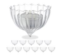 Relaxdays Floating Tealight Holder Set of 12