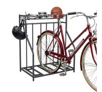 Relaxdays Floor bike rack with basket