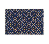 Relaxdays Floral pattern door mat
