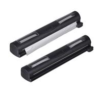 Relaxdays Foil cutter set of 2 black