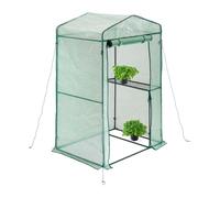 Relaxdays Foil Greenhouse with Shelf