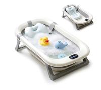 Relaxdays Foldable baby bath & cushion
