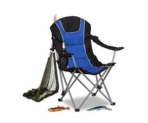 Relaxdays Foldable Camping Chair with Padding
