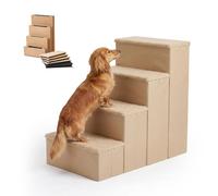 Relaxdays Foldable dog steps with storage