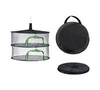 Relaxdays Foldable drying net, green