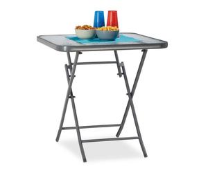 Relaxdays Foldable garden chairs and table