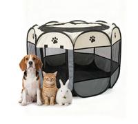 Relaxdays Foldable indoor & outdoor pet run