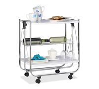 Relaxdays Foldable kitchen trolley