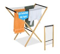Relaxdays Foldable laundry rack