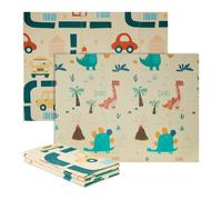 Relaxdays Foldable Play Mat with Suns and Moons