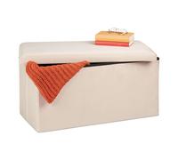 Relaxdays Foldable Storage Bench