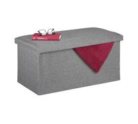 Relaxdays Foldable Storage Bench