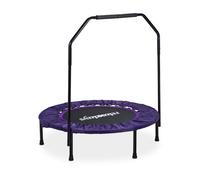 Relaxdays Foldable trampoline with bar