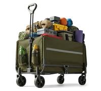 Relaxdays Foldable trolley with tailgate