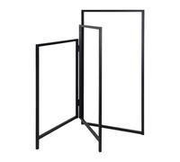 Relaxdays Folding 3-arm towel rail