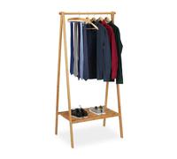Relaxdays Folding Bamboo Garment Rack