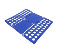 Relaxdays Folding Board, A4 Format, Plastic, Assistant, Easy Packing, T-Shirts & Towels, HWD: 70.1 x 58.8 x 0.2 cm, Blue