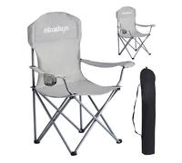 Relaxdays Folding camping chair, set of 2