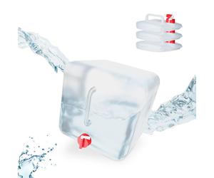 Relaxdays Folding Canister Set of 4