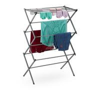 Relaxdays Folding Clothes Drying Rack